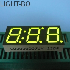 0,39&quot; pantalla LED de segmento triple del dígito siete del verde para el indicador del panel de Intrument