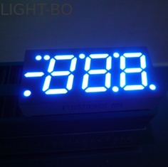 Azul/rojo/verde pantalla LED de segmento del dígito siete de 0,52 pulgadas 3 para calentar y refrescarse