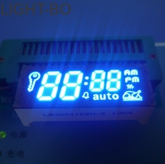 Segmento de encargo de la pantalla LED siete del contador de tiempo azul del horno con temperatura de funcionamiento 120 grados