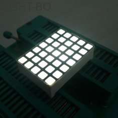 Pantalla LED programable blanca de la eficacia alta de la pantalla LED de la matriz de punto 5x7