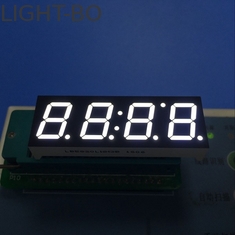 4 exhibición del reloj del segmento LED del dígito 7 cátodo común de la altura de 14,2 milímetros para el contador de tiempo del horno de microondas