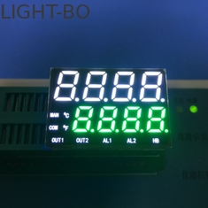 Emisión ultra de la pantalla LED del segmento de los dígitos 7 del blanco 8 para el indicador de la temperatura