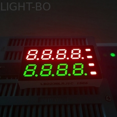 Alta asamblea fácil de la intensidad luminosa del color 8 de los dígitos 7 de la pantalla LED dual del segmento