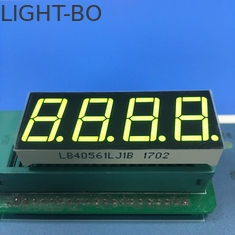 Pequeña asamblea fácil actual de la eficacia alta de la impulsión de la pantalla LED de cuatro cifras de 7 segmentos