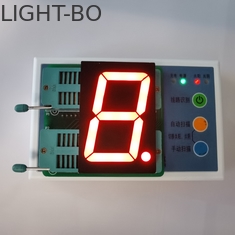 7 sola pantalla LED del dígito del segmento el 1.8in 80mW 635nm 35mcd