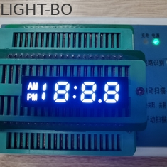 pantalla LED de cuatro cifras de 7 segmentos 0.25Inch ultra blanca para el reloj