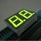 Ánodo común llevado siete segmentos de dos dígitos verde de la exhibición para el panel de Intrument