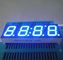 4 exhibición del reloj del segmento LED del dígito 7 cátodo común de la altura de 14,2 milímetros para el contador de tiempo del horno de microondas