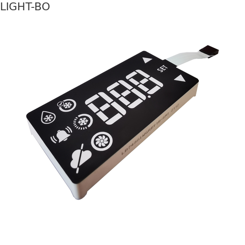 Módulo de pantalla LED multicolor personalizado con pegatina táctil capacitiva