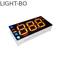 Display LED multicolor personalizado de 3 dígitos de 0,5' de siete segmentos para el control del refrigerador
