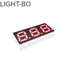 Cátodo común de la pantalla LED 0.28inch del segmento del dígito 7 de Ultra Bright Red 3 del fabricante para el pequeño aparato electrodoméstico