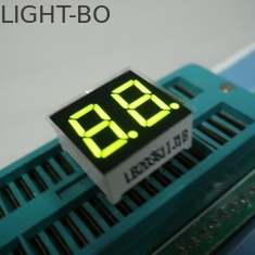 Pantalla LED multiplexada segmento dual del dígito 7 para el indicador del reloj de Digitaces