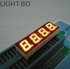 Pantalla LED común de cuatro cifras del cátodo de siete segmentos para el indicador de Digitaces 0,28 pulgadas