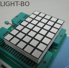 La matriz de punto cuadrada llevó la exhibición, exhibición del funcionamiento de la matriz de punto 5x7 LED