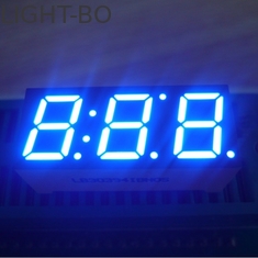 Ánodo común 0,39&quot; ultra azul aparatos electrodomésticos de la pantalla LED de segmento del dígito siete del triple