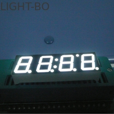 Exhibición llevada ultra blanca del reloj, exhibición de segmento común del cátodo 7 para el aparato electrodoméstico