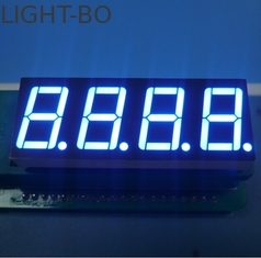Pantalla LED numérica de 4 dígitos y 7 segmentos ultra blanca para indicador de proceso