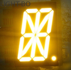 Pantalla LED blanca pura de 16 segmentos para los productos de las multimedias de los indicadores de Digitaces
