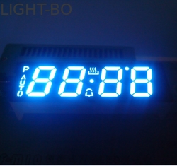 La pantalla LED de encargo del SGS, 4 segmento del dígito 7 llevó la exhibición 0,56 pulgadas para el horno