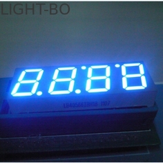 Exhibición del reloj de siete Digitaces del segmento con el color LB40566IBH0B de la cara negra