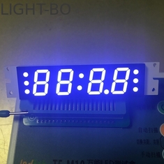Exhibición ultra blanca modificada para requisitos particulares 7 Segmen del reloj del LED para el Presidente de Bluetooth
