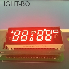 Tipo común del Pin de la INMERSIÓN del segmento del dígito 7 del ánodo 4 de la pantalla LED de encargo roja estupenda
