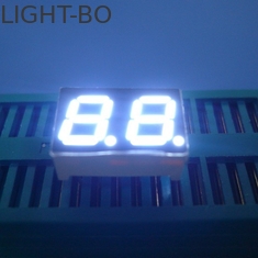 Diversos colores del dígito 7 de la pantalla LED dual del segmento para el indicador del reloj de Digitaces