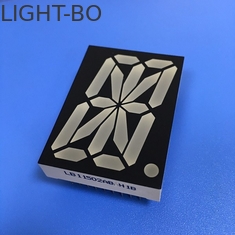 Pantalla LED de 16 segmentos de un solo dígito 100mcd para indicador de piso de elevador