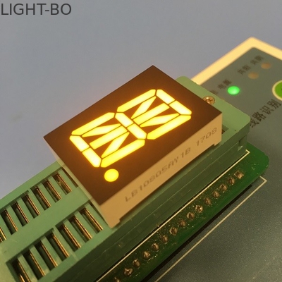 Un buen precio. Exhibición de segmento estupenda del ámbar LED dieciséis 0,8 pulgadas para el control de la automatización en línea