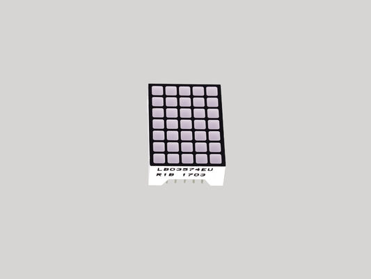 Un buen precio. 5*7 Display LED de matriz de puntos Cuadrado Display LED de matriz de puntos en línea