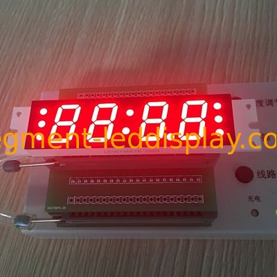 Un buen precio. Siete de cuatro cifras dividen la pantalla LED en segmentos de encargo 14,8 milímetros para la radio/el sonido en línea