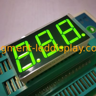 Un buen precio. Display LED de 7 segmentos de 0,56 pulgadas con tres dígitos, de color amarillo brillante y verde en línea