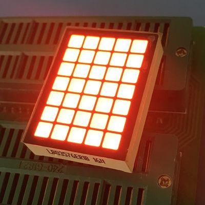 Un buen precio. Super brillante rojo cuadrado DOT matriz 5 * 7 LED para el indicador de número de piso del ascensor en línea