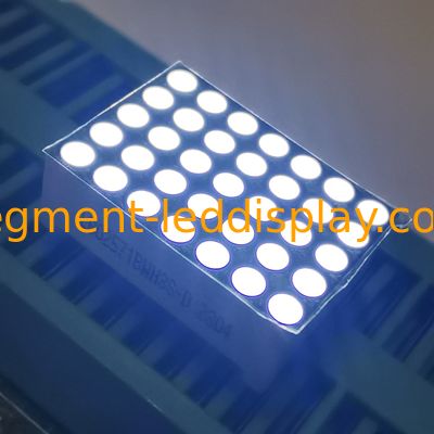Un buen precio. Ultra Brillante Blanco de 0,7 pulgadas 1,9 mm 5 X 7 DOT Display LED de matriz en línea