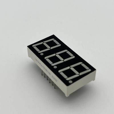 Un buen precio. Display LED de superficie de color rojo muy brillante de cátodo común 7 segmentos de 3 dígitos 14.2 mm para controlador de temperatura en línea