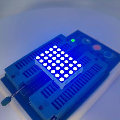 Un buen precio. Pantalla LED de matriz de puntos de 3 mm 5 X 7 para indicador de reloj de zona horaria digital en línea