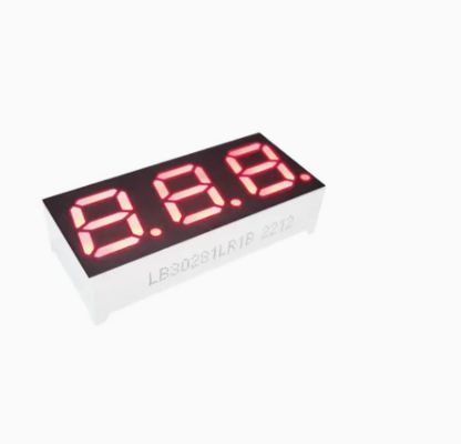 Un buen precio. Compacto de 3 dígitos 0,4 pulgadas 7 segmentos de cátodo común pantalla LED rojo brillante para la máquina de café en línea