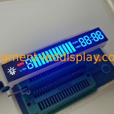 Un buen precio. Pantalla LED de 7 segmentos personalizada Azul Brillante/Blanco/Rojo para campana de cocina en línea
