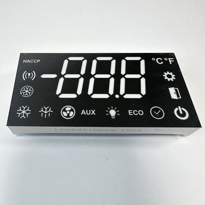 Un buen precio. Display LED multicolor de 3 dígitos de gran tamaño de 7 segmentos Anodo común para controlador de sala de frío en línea