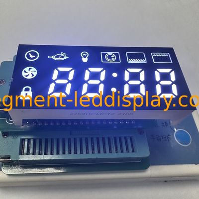 Un buen precio. Display LED de 7 segmentos de color blanco puro de 4 dígitos Cátodo común para el control del temporizador de horno en línea