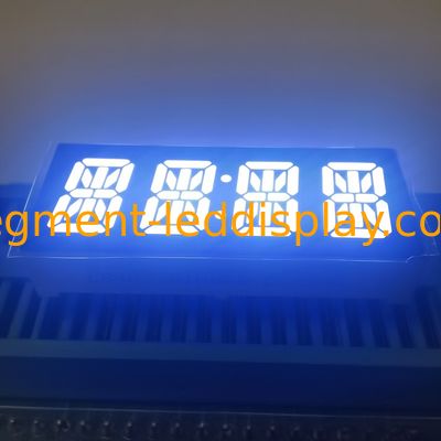 Un buen precio. Ultra blanco personalizado de 4 dígitos 10.2mm 14 segmentos de pantalla LED anodo común para electrodomésticos en línea
