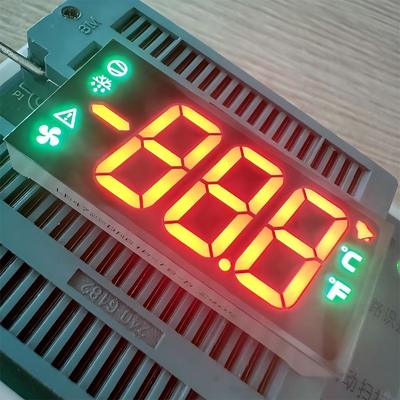 Un buen precio. Pantalla LED de 7 segmentos de 3 dígitos, de 0,67 pulgadas (17 mm), de doble color (rojo ultra brillante / verde puro), cátodo común para el hogar en línea