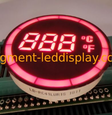 Un buen precio. Controlador de pantalla de temperatura LED de 7 segmentos de ánodo común redondo, Uso: Interior, Exterior, Semi-exterior en línea