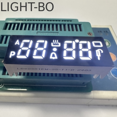 Un buen precio. Pantalla LED de 7 segmentos de cátodo común ultra blanca de 4 dígitos para controlador de horno en línea