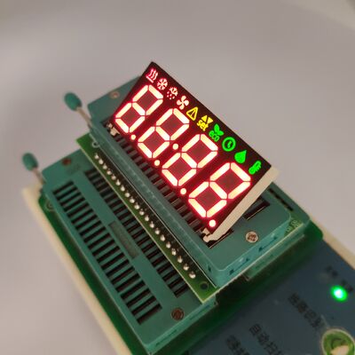 Un buen precio. Pantalla LED de 7 segmentos de 4 dígitos Amarillo/Verde/Rojo para controlador de aire acondicionado en línea