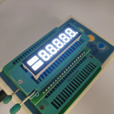 Un buen precio. Display de reloj LED de 4 dígitos de color blanco ultrabrillante para electrodomésticos en línea