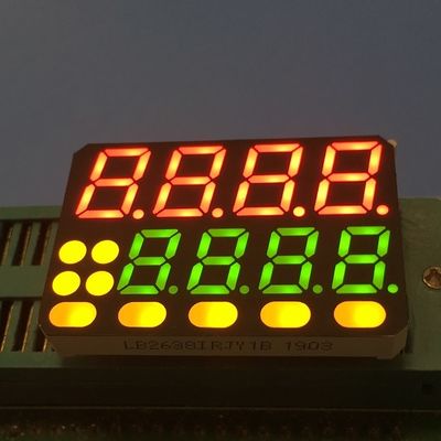 Un buen precio. Dos líneas regulador de temperatura de encargo del segmento de los dígitos 7 de la pantalla LED 8 aplicado en línea