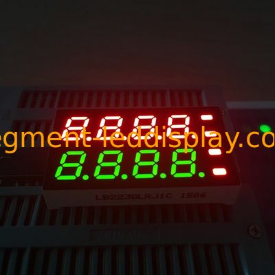 Un buen precio. Alta asamblea fácil de la intensidad luminosa del color 8 de los dígitos 7 de la pantalla LED dual del segmento en línea