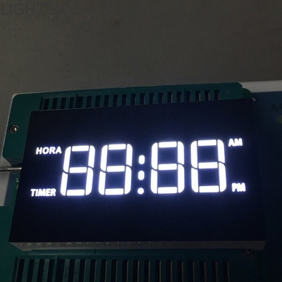Un buen precio. 4 blanco ultra brillante común del ánodo de la exhibición de segmento del dígito siete para la cocina de gas de Digitaces en línea