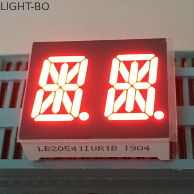 Un buen precio. El dígito dual ultra rojo 14 SegmentAlphanumeric de 0,54 pulgadas llevó la exhibición para el tablero de instrumentos en línea